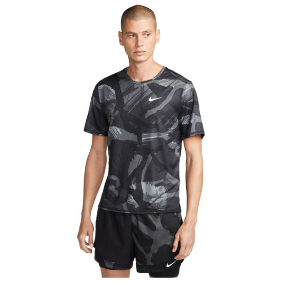 Nike Ανδρική κοντομάνικη μπλούζα Dri-FIT Miler Short-Sleeve Camo T-Shirt